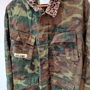 Ovadia & Sons Camouflage Military Field Jacket XL BADASS